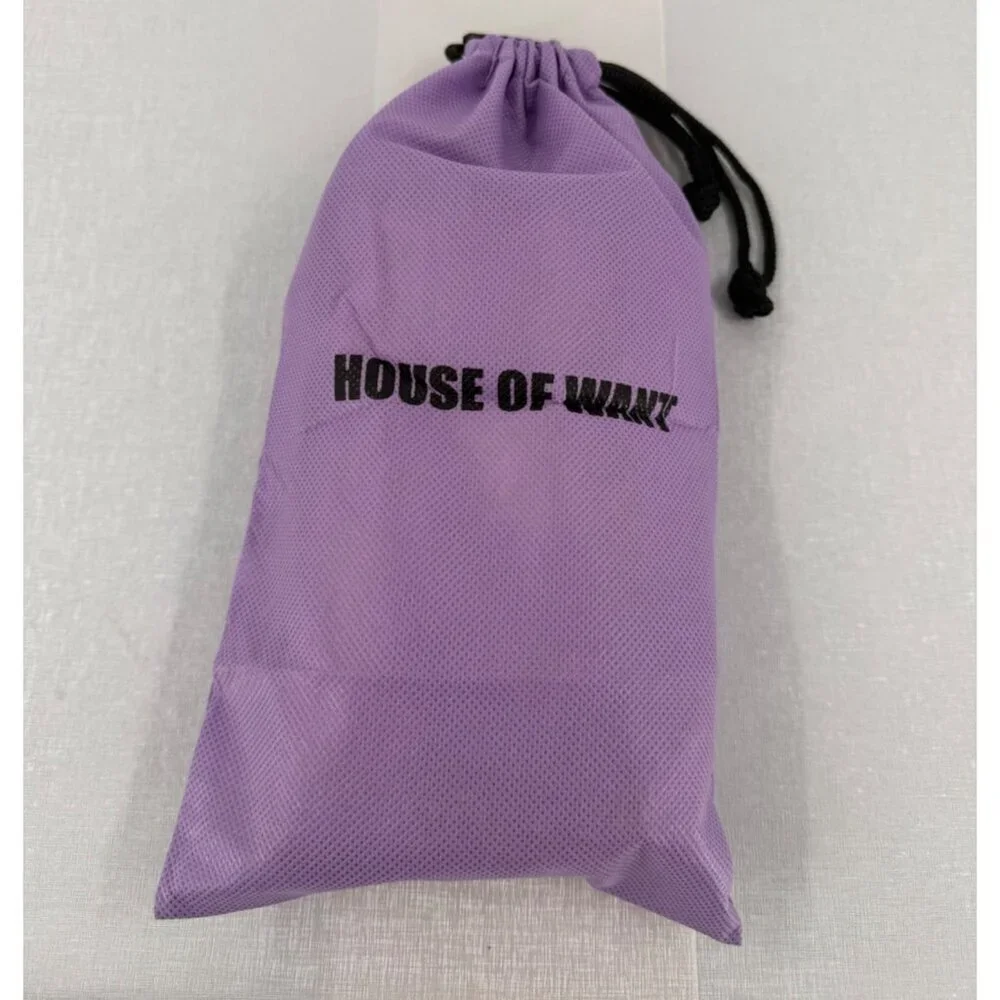 House of Want How We Browse Sherpa Crossbody Bag Vegan Leather NEW